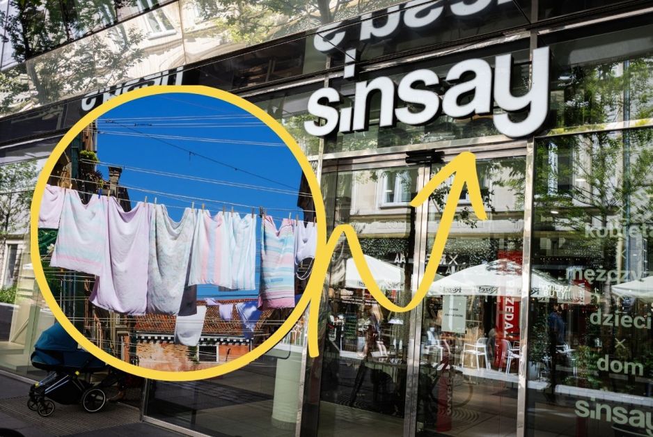 Suszarka na pranie wisząca na mały balkon