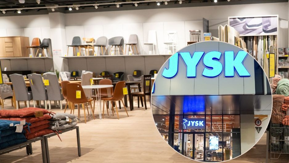 Jysk krzesła