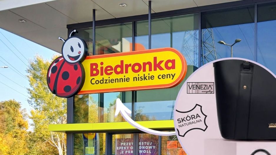 Torebki Venezia pojawiły się w Biedronce
