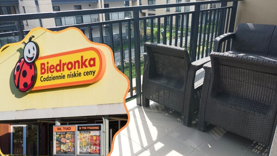 Zestaw mebli ogrodowych z Biedronki