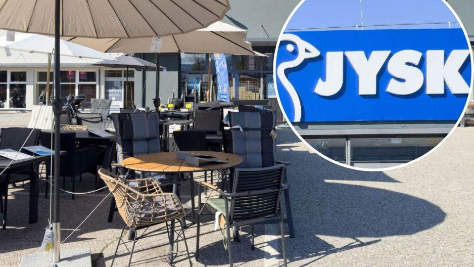 Krzesło z wyprzedaży Jysk