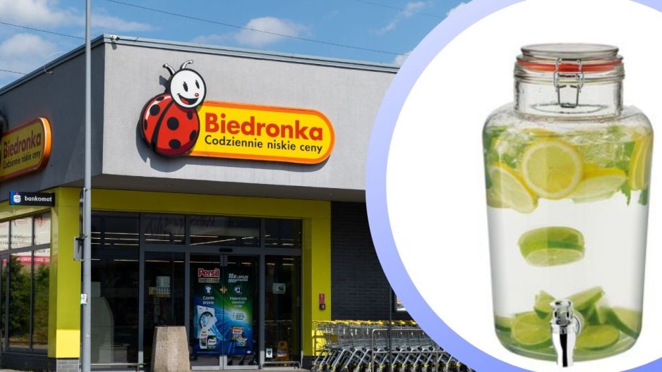 słoik z kranikiem biedronka