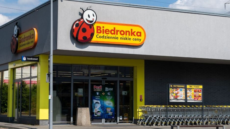 Solarna fontanna z Biedronki