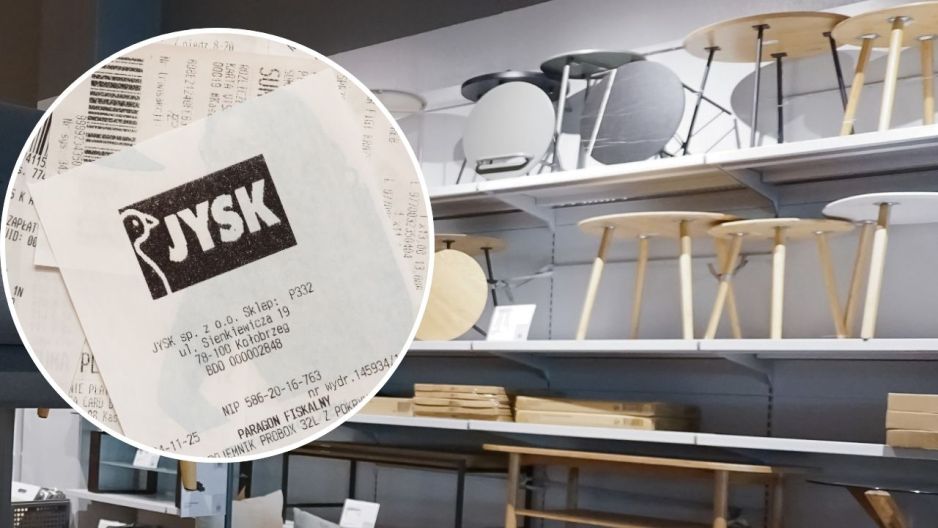 Stolik z Jysk