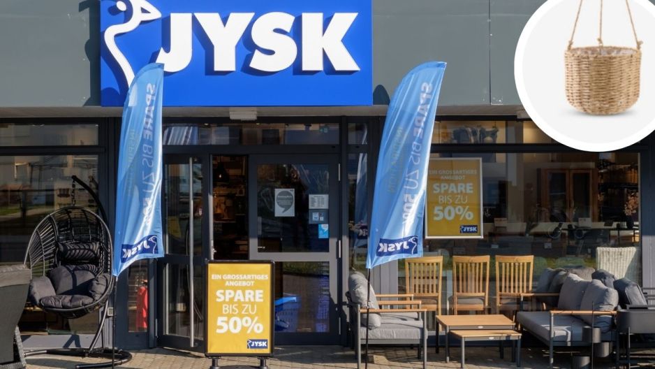 jysk doniczka pleciona