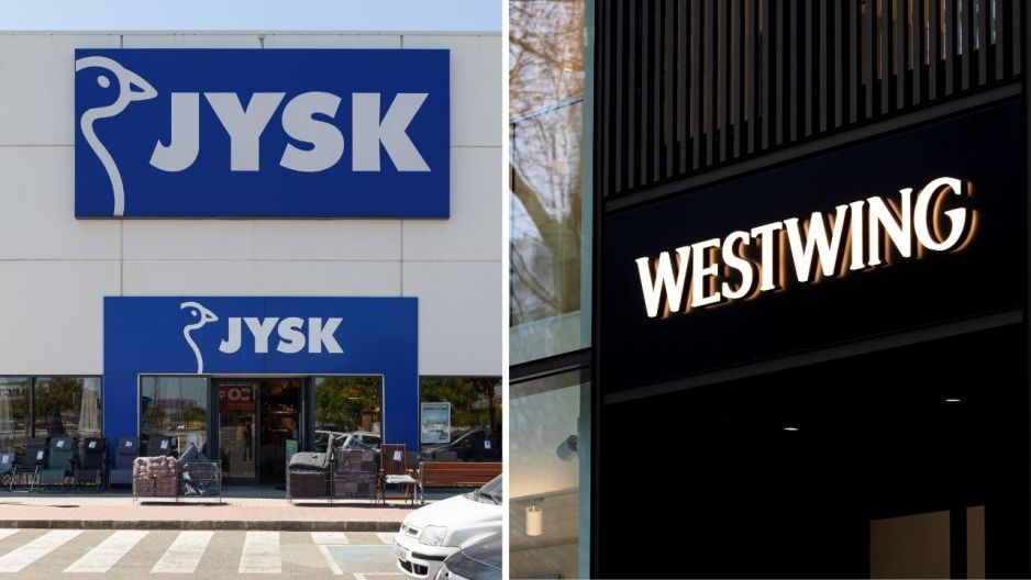 Ławka na wyprzedaży w Jysk