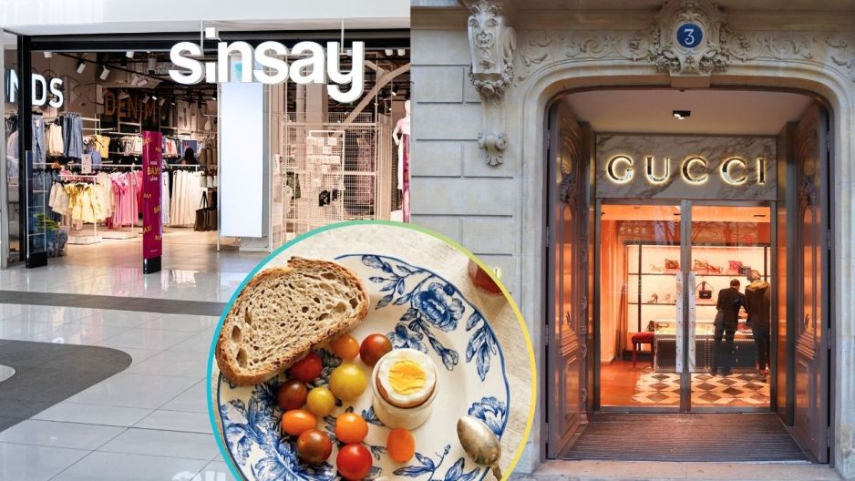 Sinsay Gucci ceramika zasłony