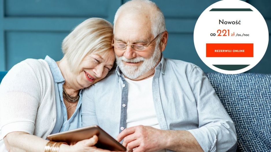 zadowoleni seniorzy
