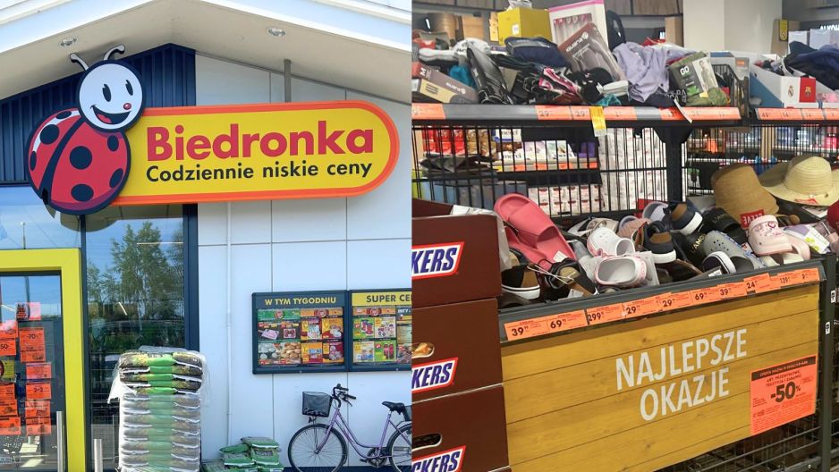 Biedronka klapki