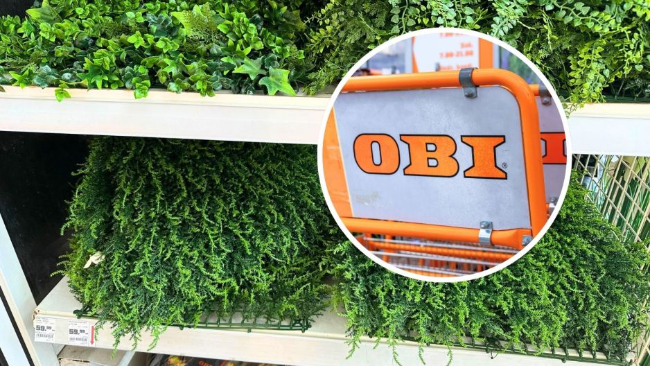 obi zielony panel ścienny