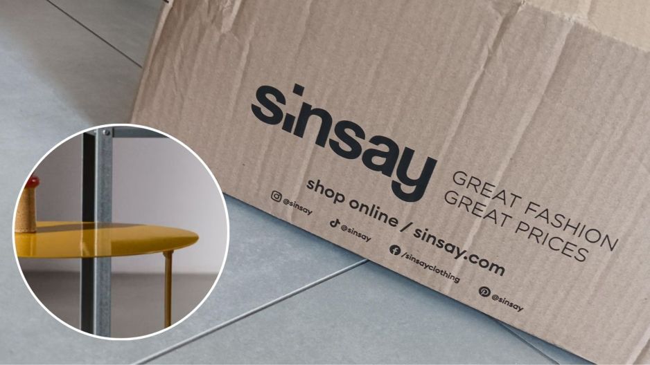 Designerski stolik z Sinsay