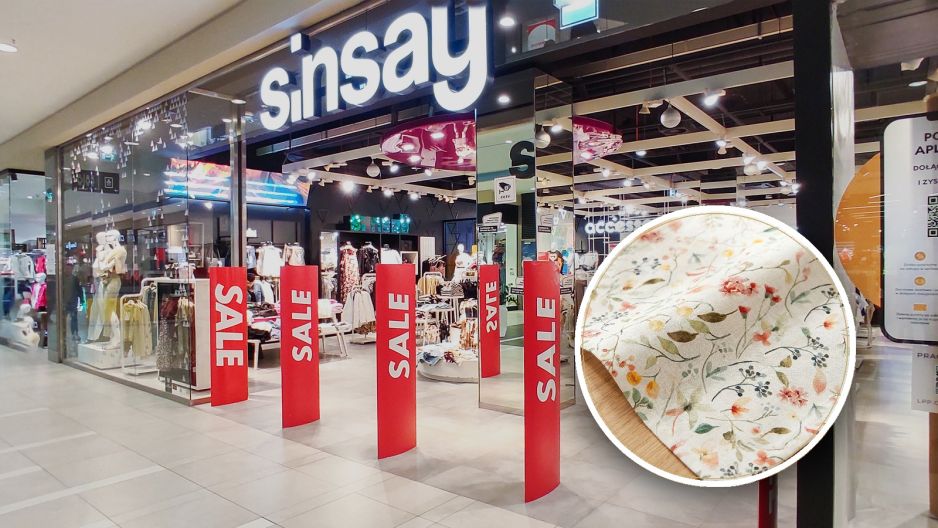 Bieżnik w kwiaty za 15,99 z Sinsay