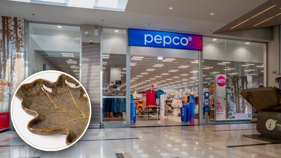Ceramiczny jesienny talerzyk z Pepco