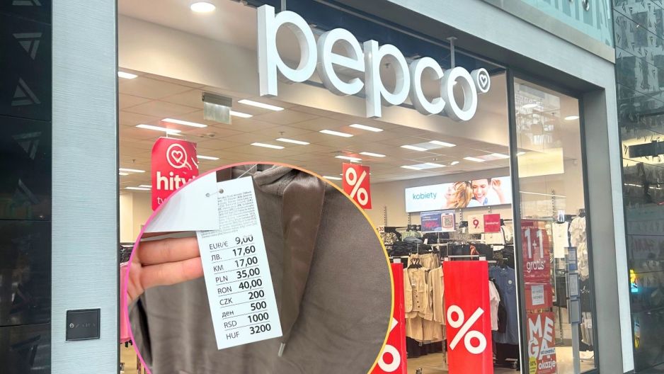 Pepco dres welurowy