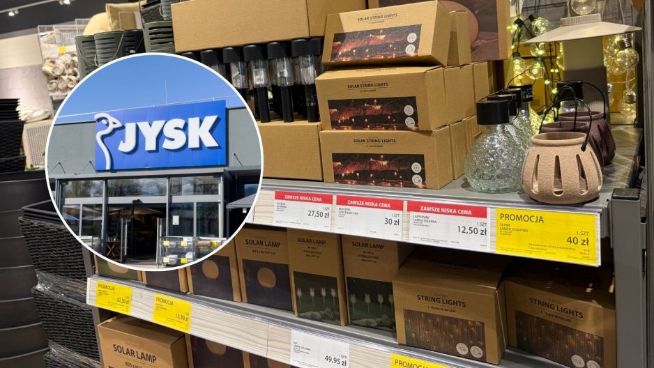 Sznur solarny z Jysk