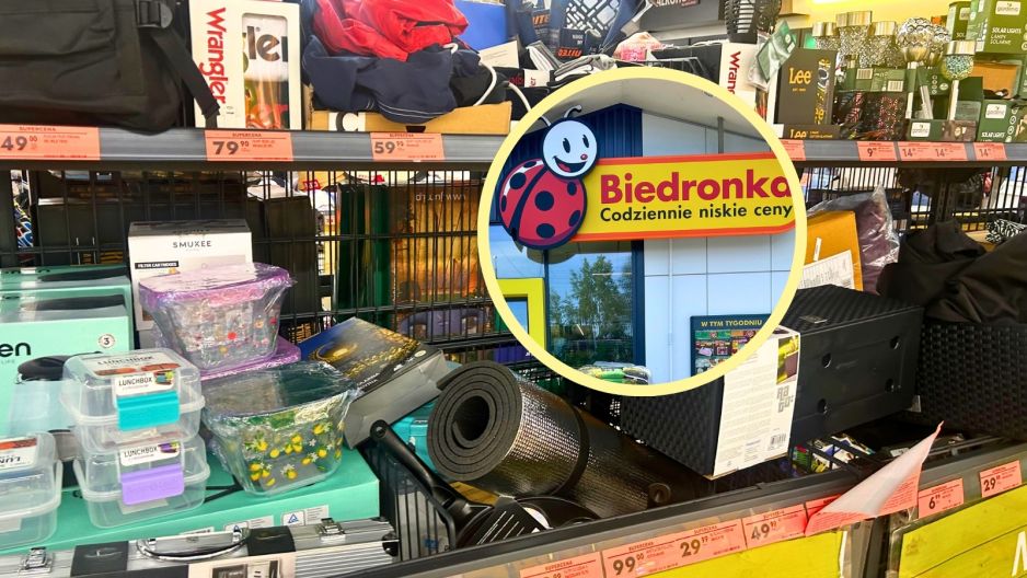 biedronka garnki