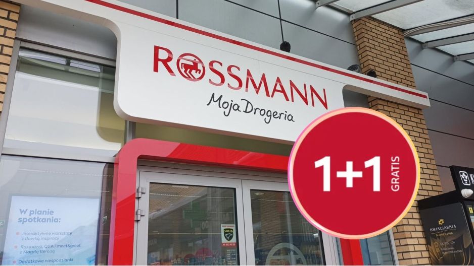 1+1 gratis w Rossmannie