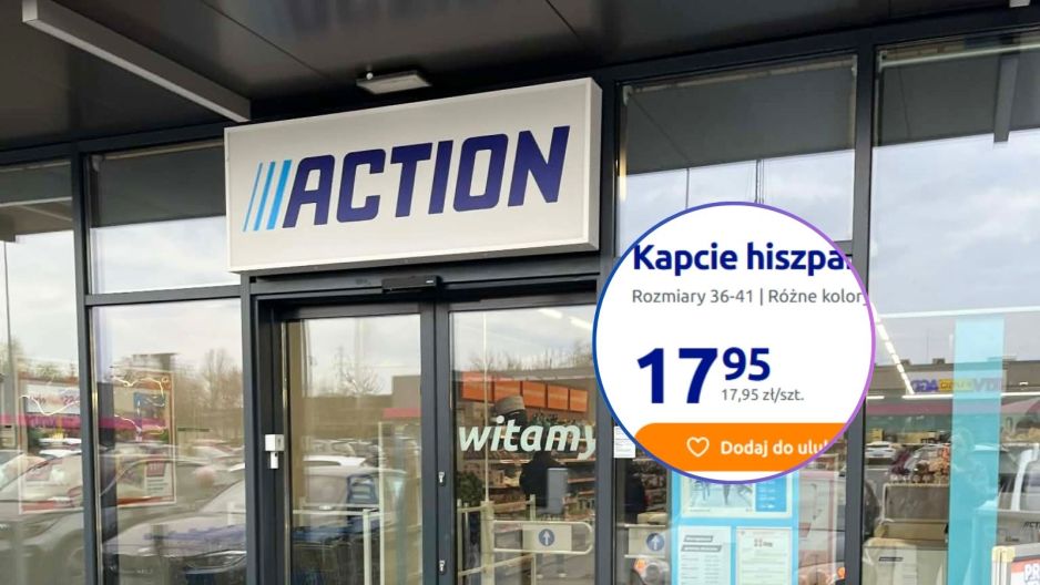 Kapcie z Action