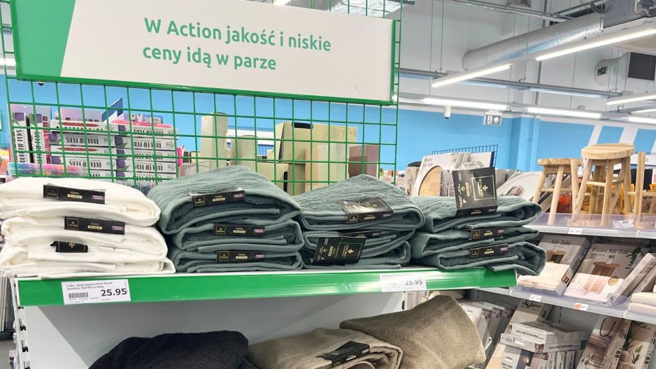 Action ręczniki