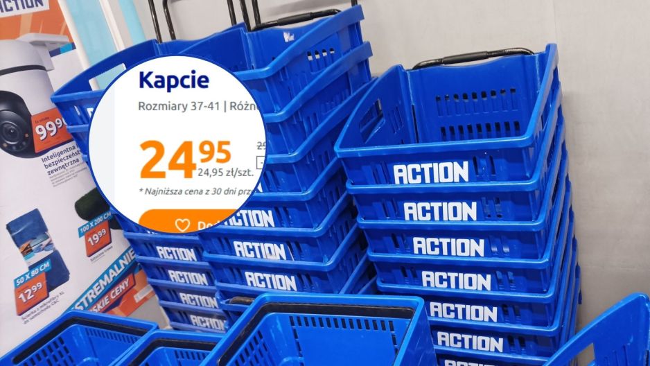 Kapcie z Action