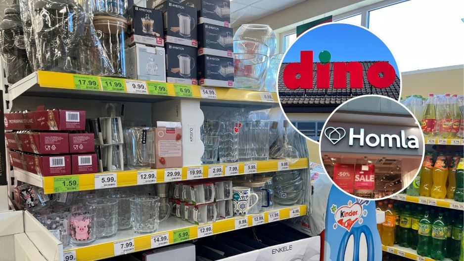 Szklany kubek z Dino