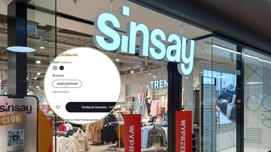 Designerska lampka z Sinsay