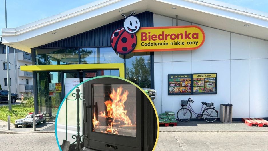 kominek Biedronka do mieszkania