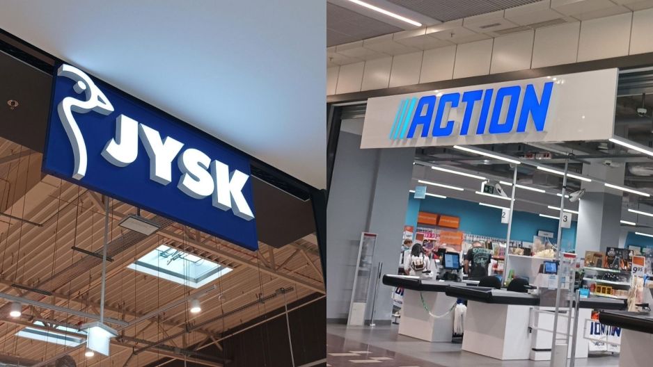 Stolik z Action jak z Jysk