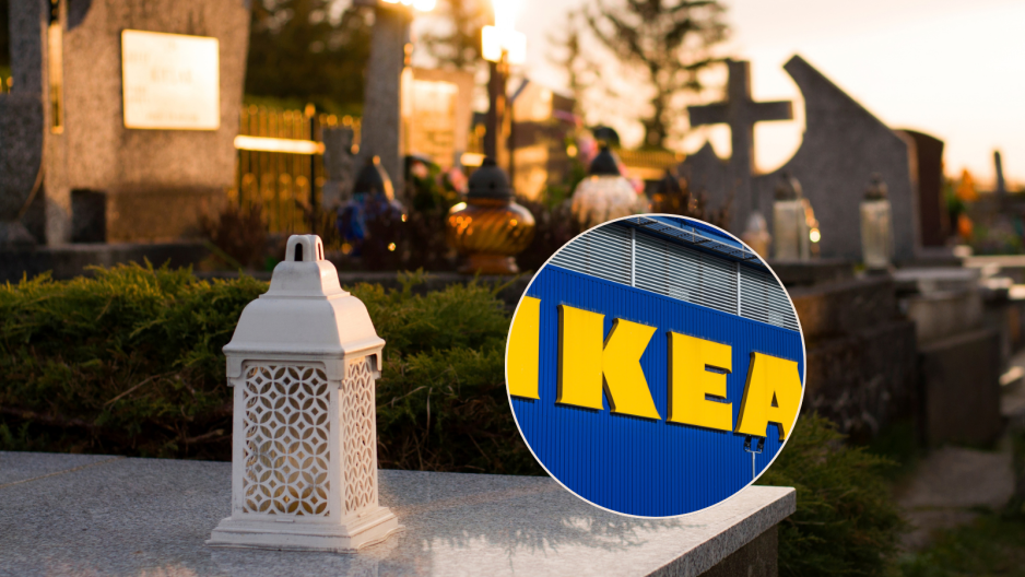 cmentarz, IKEA