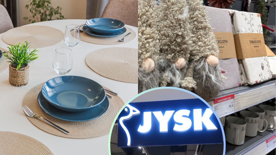 Biały obrus, Jysk
