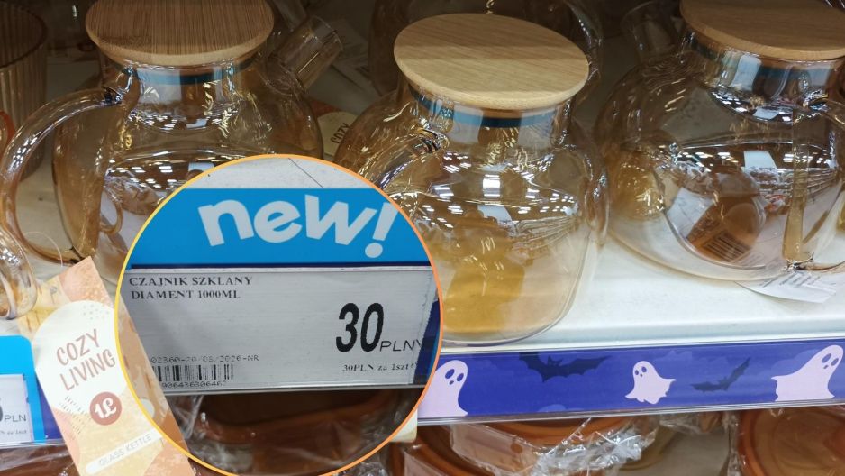 Szklany dzbanek z Dealz