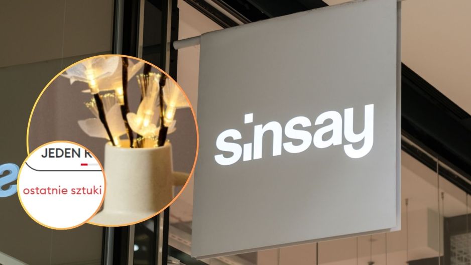 Świecące kwiaty z Sinsay