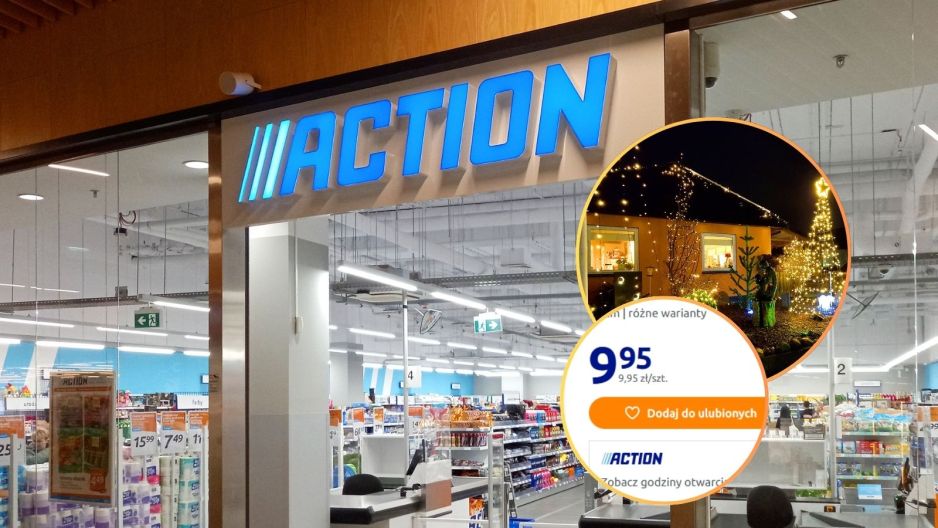 Dekoracje świąteczne z Action