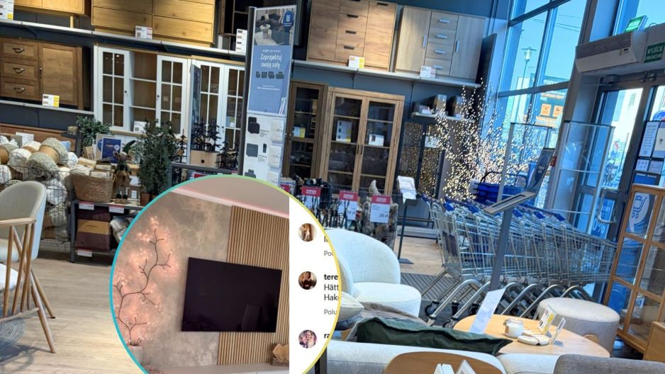 Jysk gałązka świecąca dekoracja