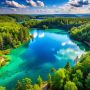 Jezioro Turkusowe Wyspa Wolin